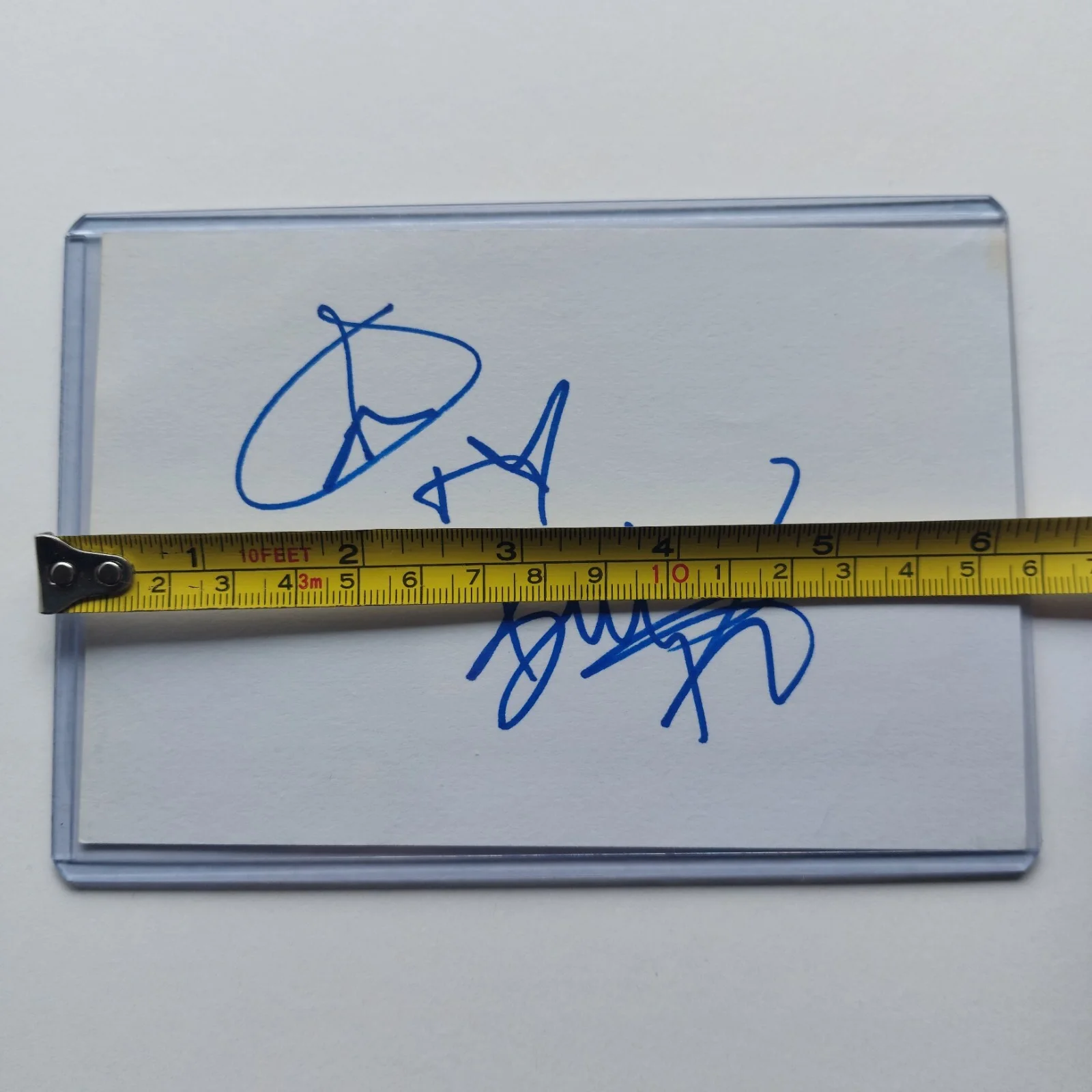Billy Zane — Billy Zane Signed 4x6 Index Card with COA The Phantom Titanic Autographed, изображение 4