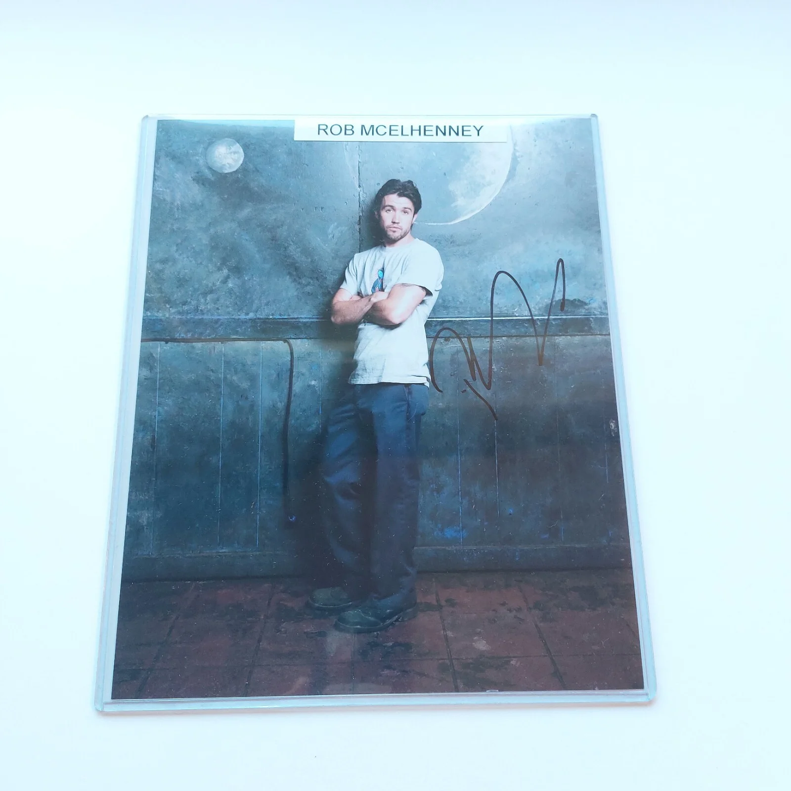Rob Mcelhenney — Rob McElhenney Signed 8X10 Photo (It's Always Sunny, Mythic Quest, Wrexham) Auto, изображение 2
