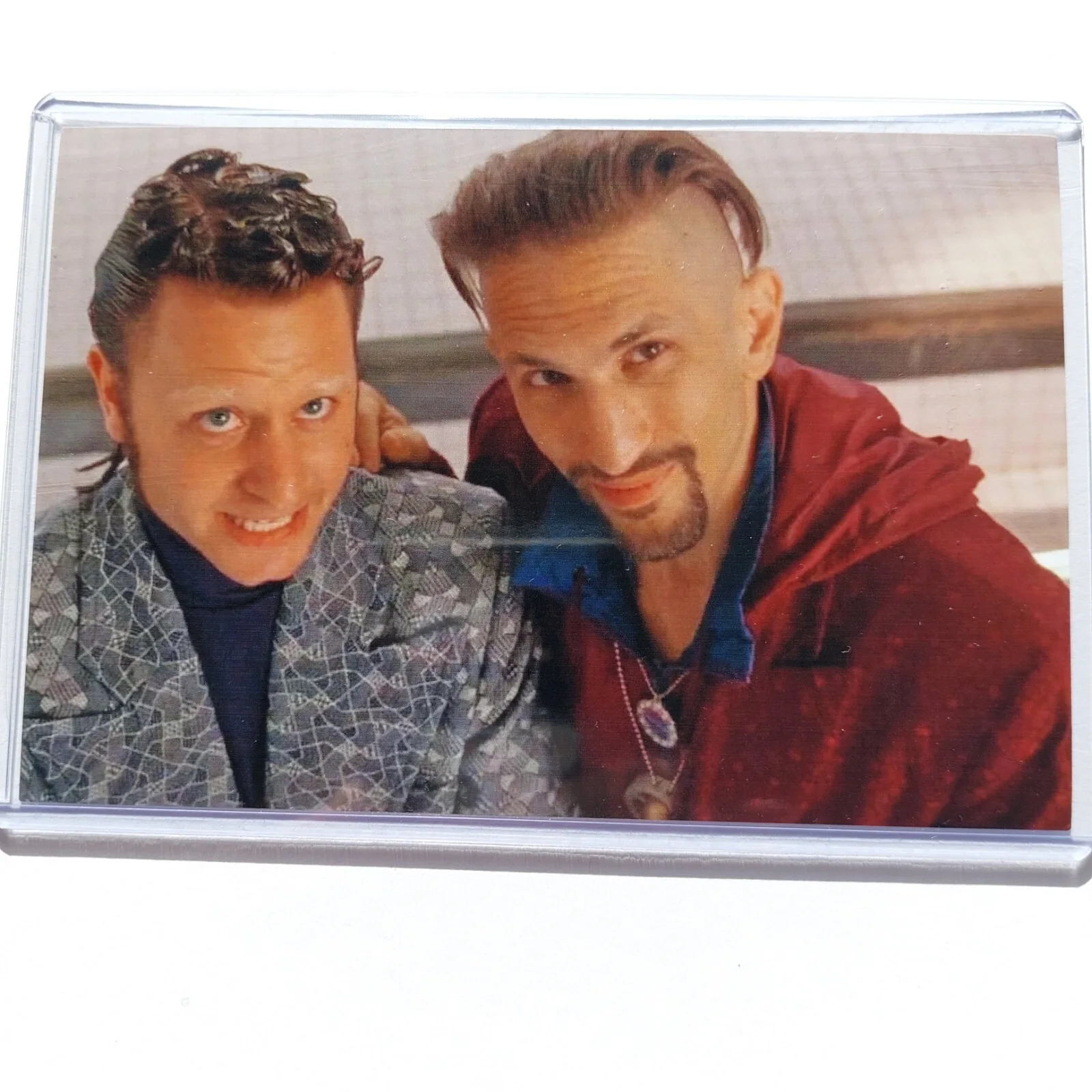 Fisher Stevens — Fisher Stevens Signed 3x5 Index Card (Hackers, Short Circuit, Super Mario), image 4
