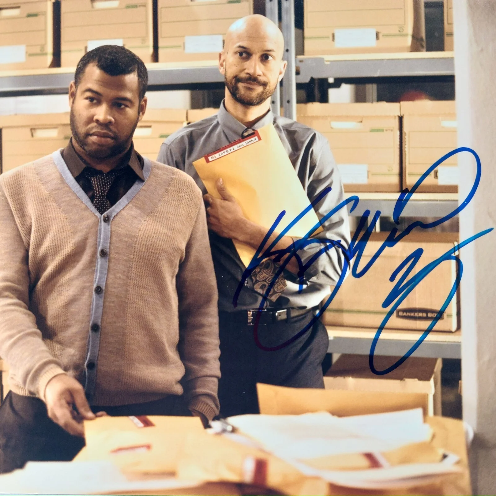 Keegan Michael-Key — Keegan Michael-Key Signed 8x10 Photo (Key and Peele, Wonka, Keanu) Autographed, изображение 2