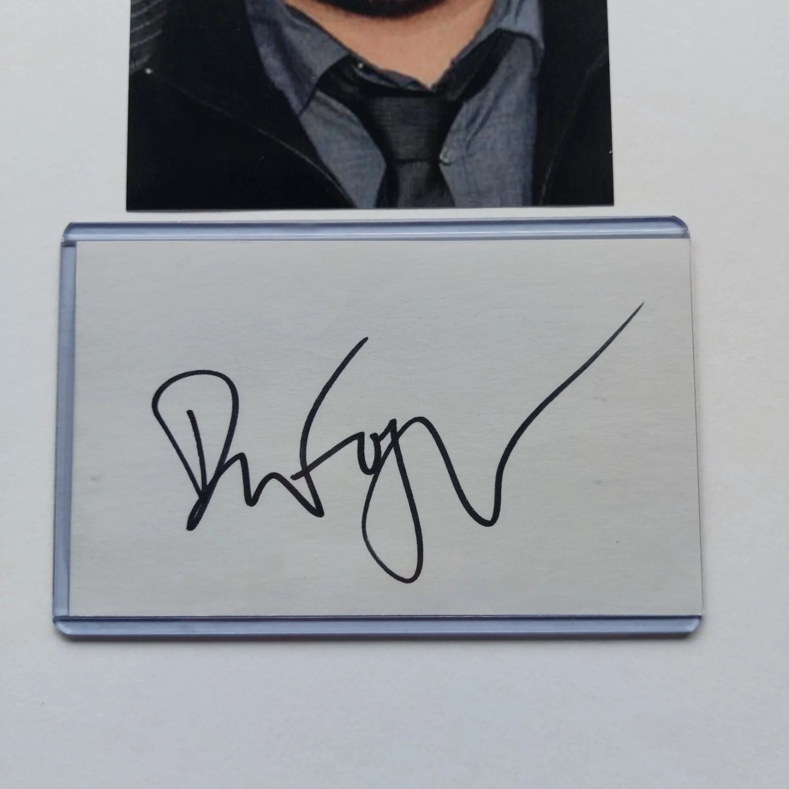 Dan Fogler — Dan Fogler Signed 3x5 Index Card (Fantastic Beasts, Jacob's Bakery) Autographed, изображение 3