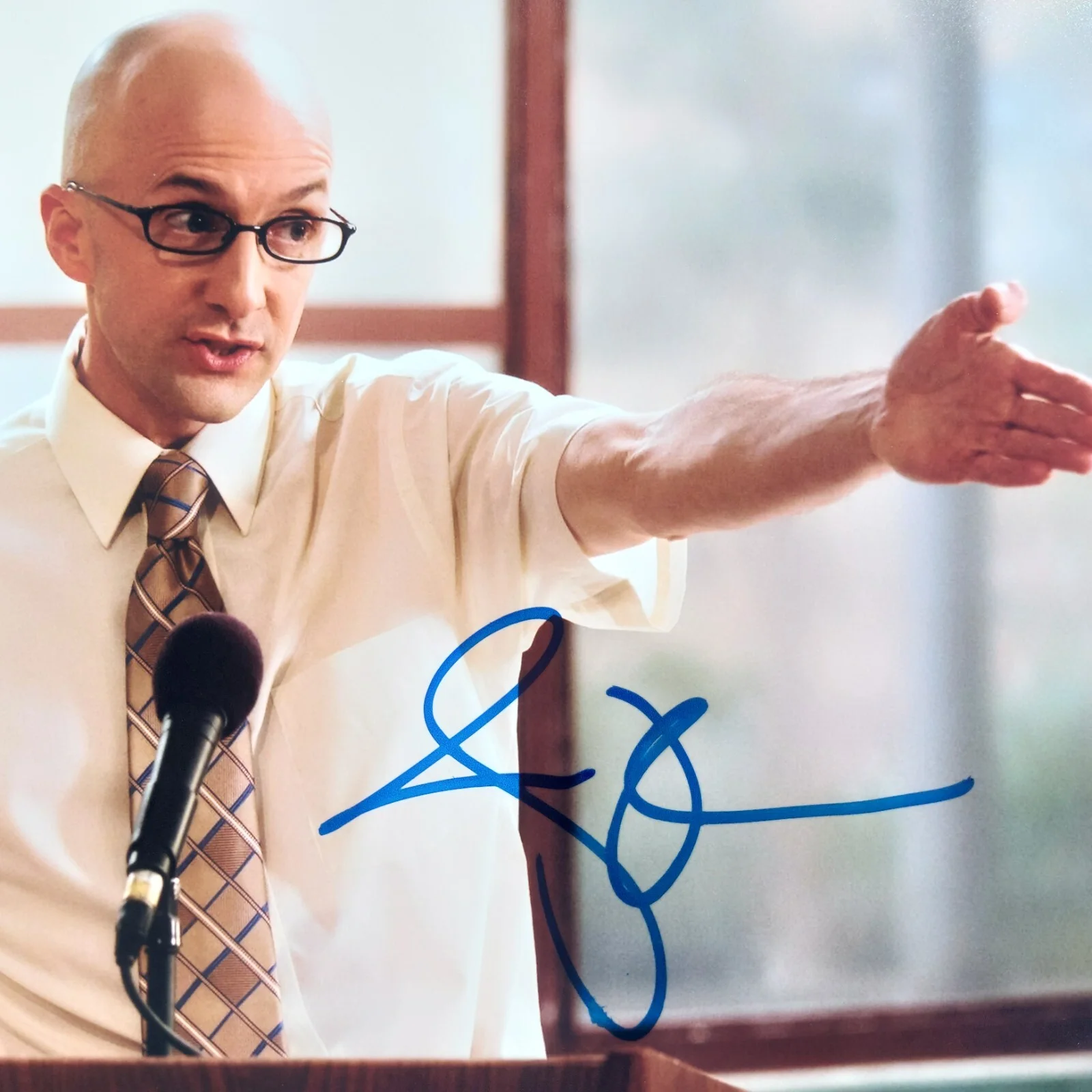 Jim Rash — Jim Rash Signed 8X10 Photo with COA (Community, Descendants, Way Back), изображение 2