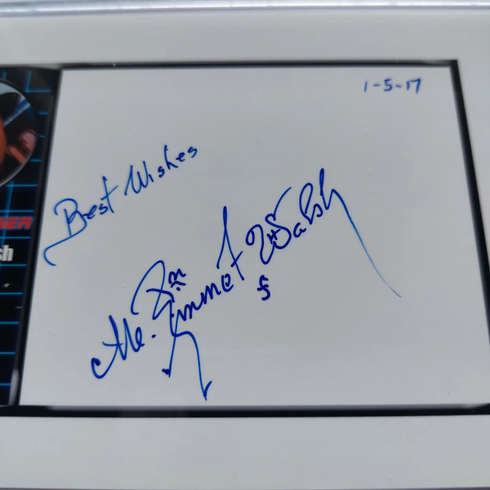 M Emmet Walsh — M Emmet Walsh Signed 4x6 Photo Blade Runner Planet of the Apes Tales From the, изображение 3