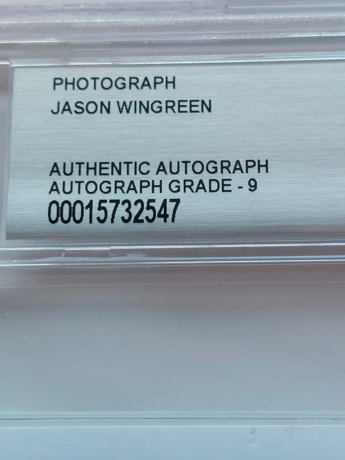 Jason Wingreen — STAR WARS SIGNED Boba Fett Photo Beckett COA Graded 9 Jason Wingreen RARE, изображение 2