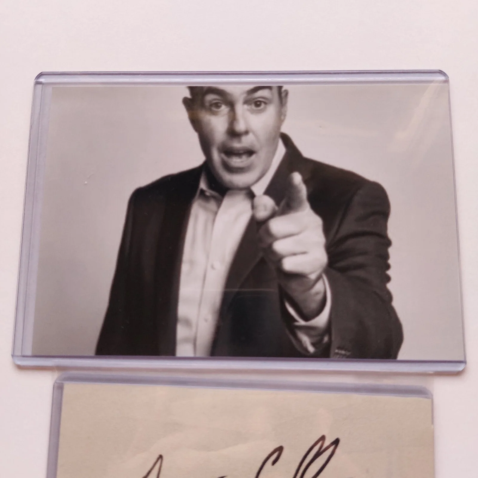 Adam Carolla — Adam Carolla Autographed 3x5 Cut (Family Guy, The Man Show) Autographed Auto, изображение 3