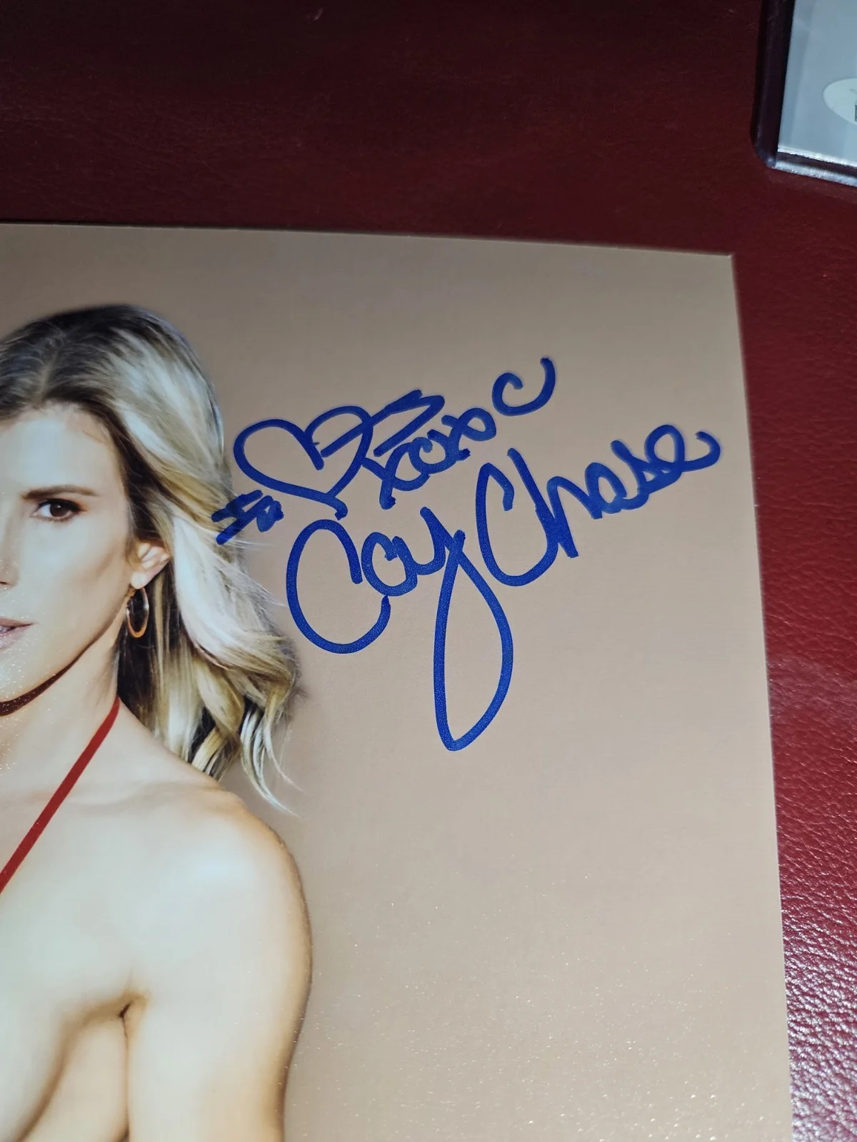 Cory Chase — Cory Chase (Adult Film Star) Signed Autograhped 8x10 Photo, изображение 2