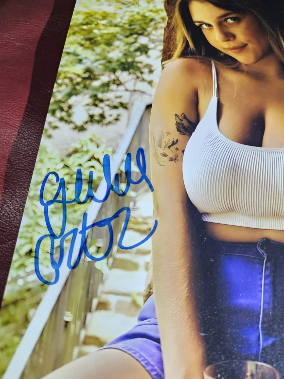 Gabbie Carter — Gabbie Carter (Adult Film Star) Signed Autograhped 8x10 Photo, изображение 2