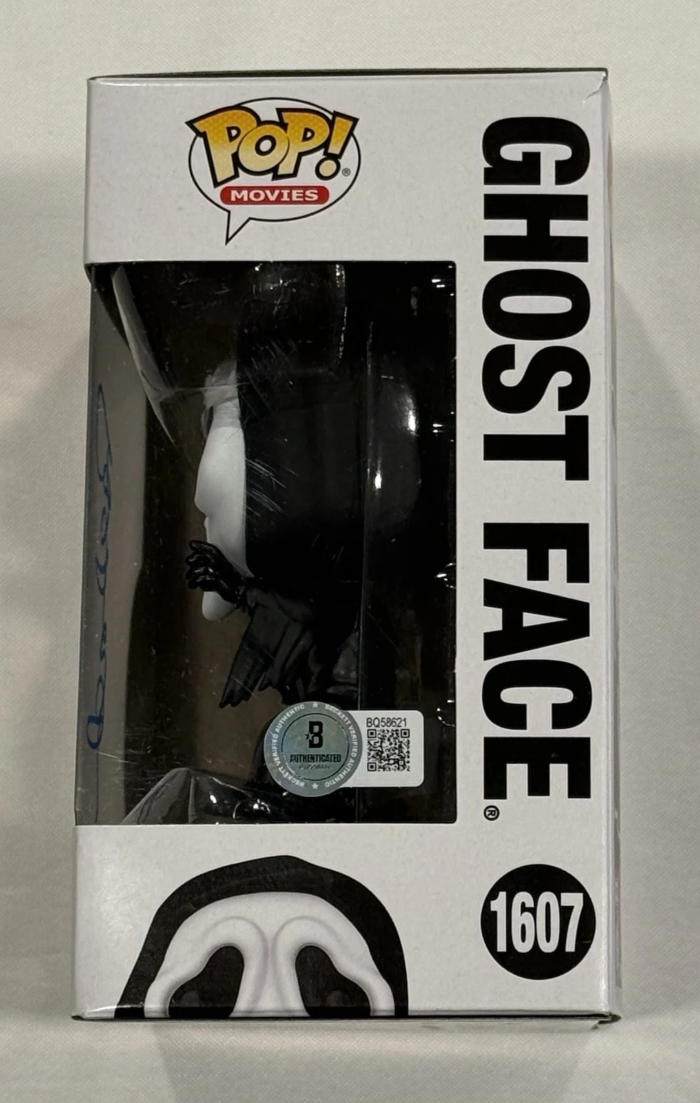 Parker Posey — Parker Posey signed Scream Ghost Face Funko Pop! #1607 - Beckett COA, image 3