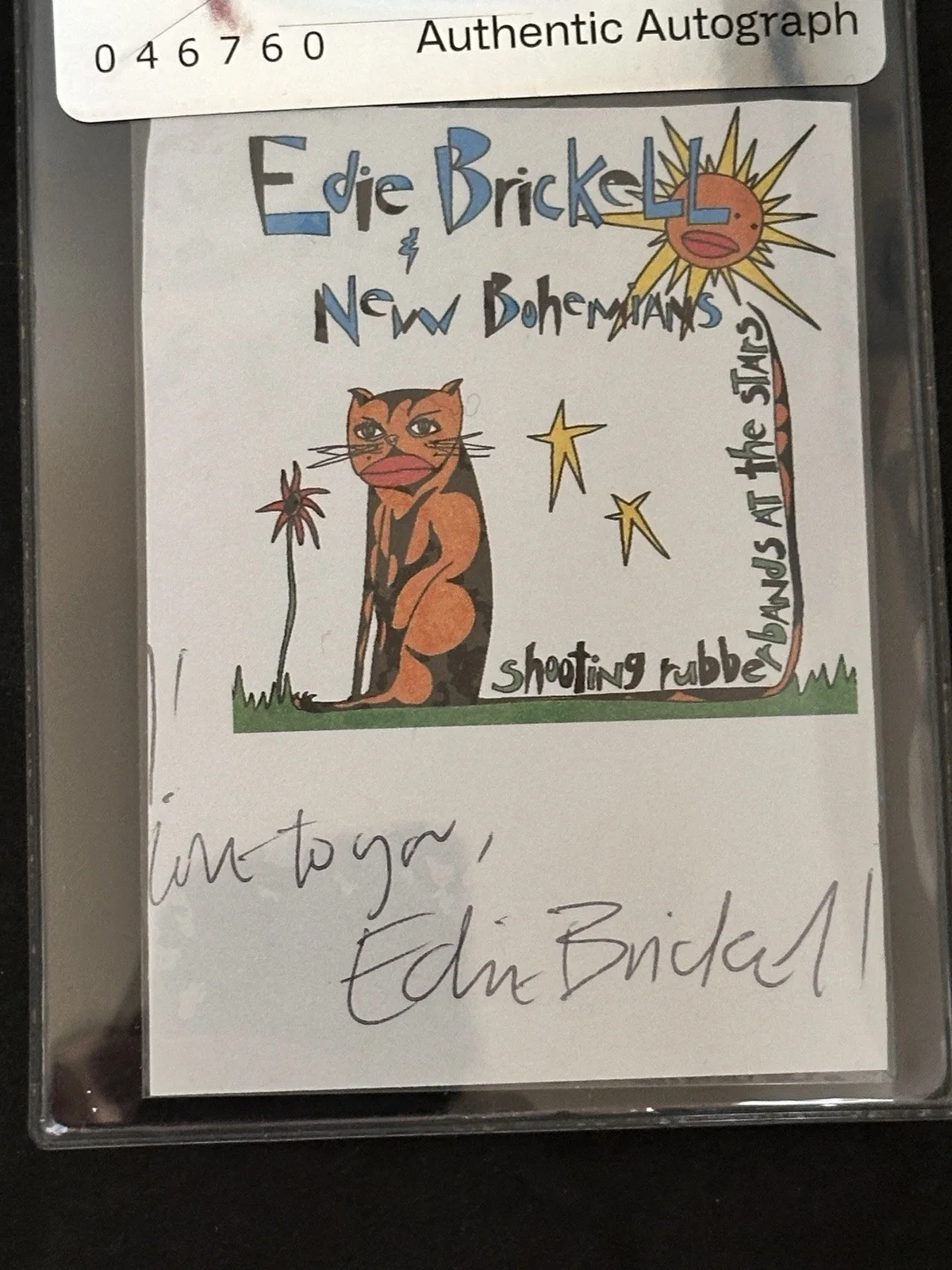 Edie Brickell & New Bohemians Signed CD Cut Autograph BAS Authentication COA, image 2