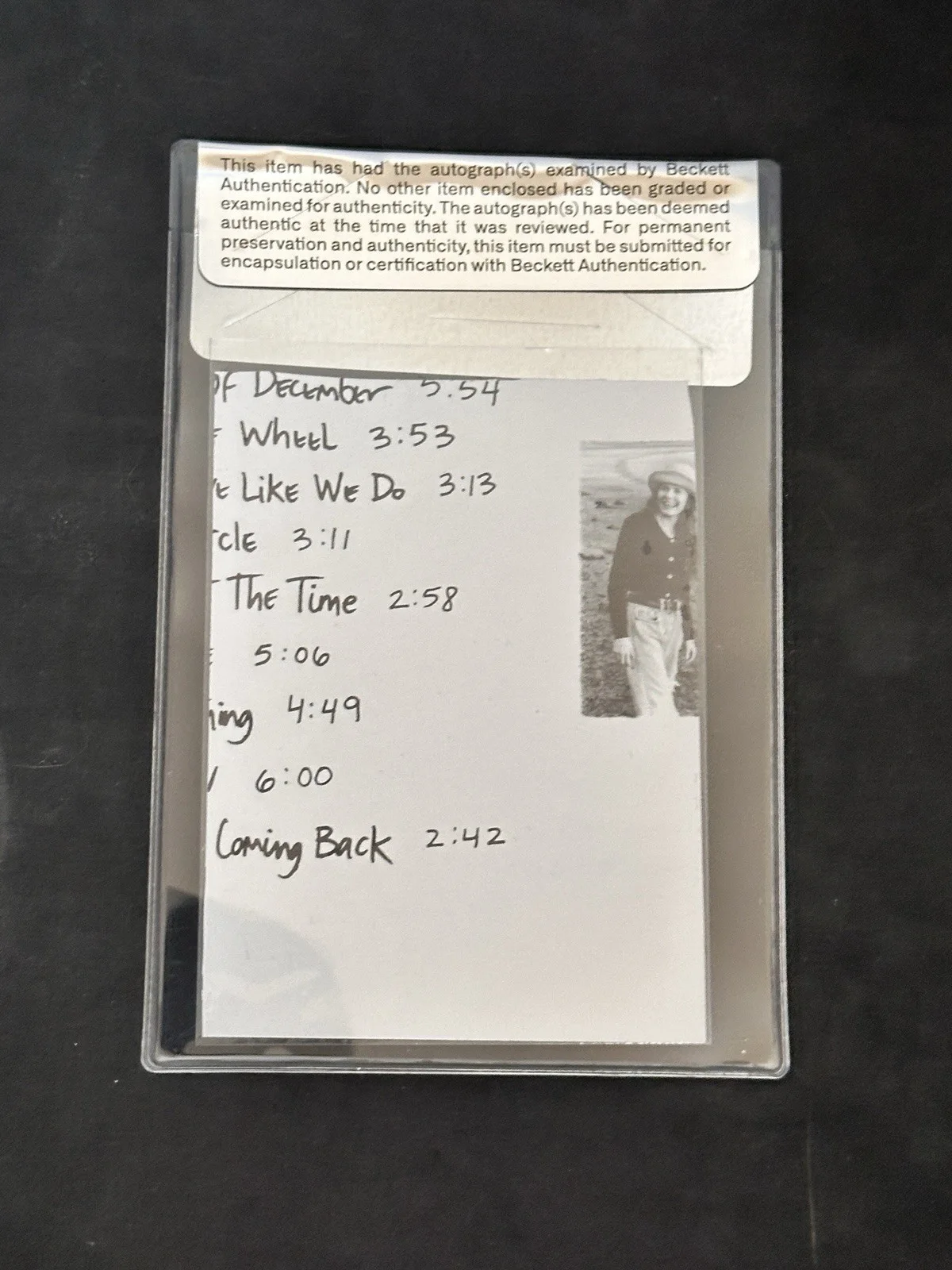 Edie Brickell & New Bohemians Signed CD Cut Autograph BAS Authentication COA, image 3