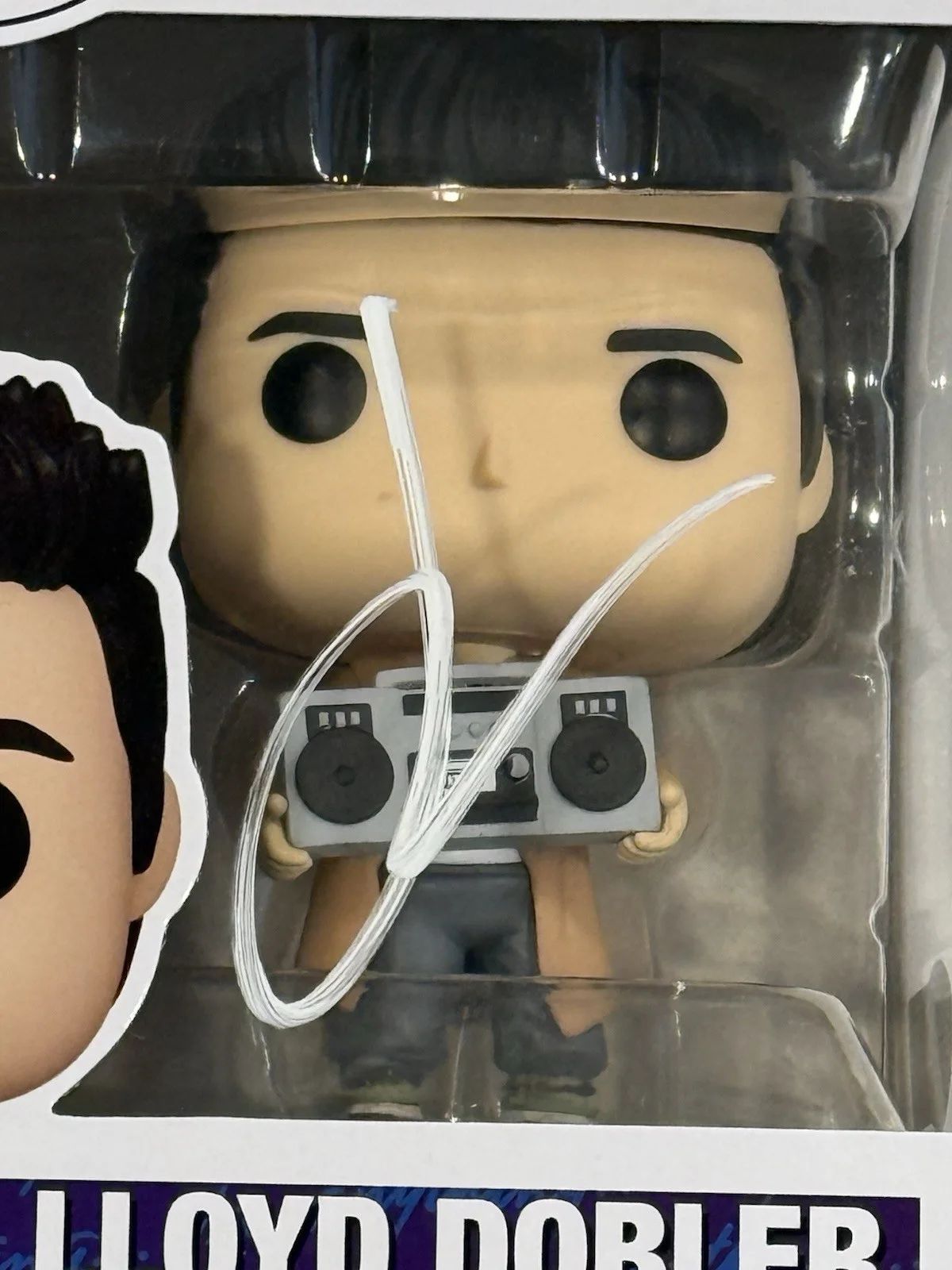 John Cusack — John Cusack Signed Say Anything Lloyd Dobler Funko Pop! #1734 Schwartz COA, image 2
