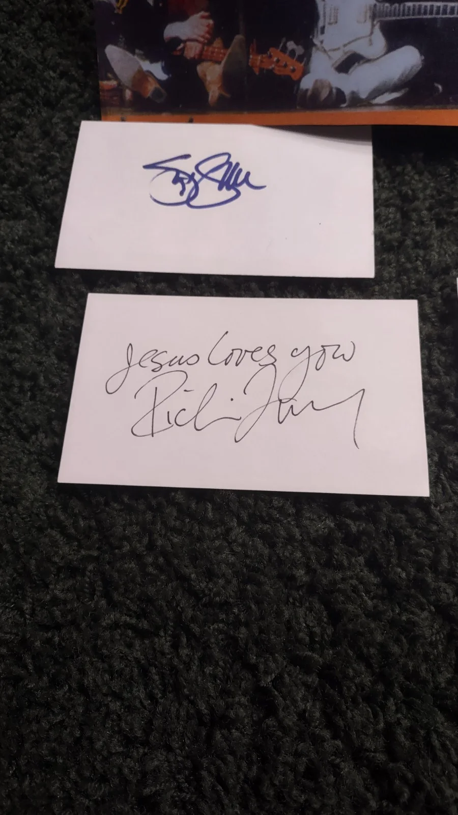 Buffalo Springfield - A Group Of Signatures By 5 Members, image 4
