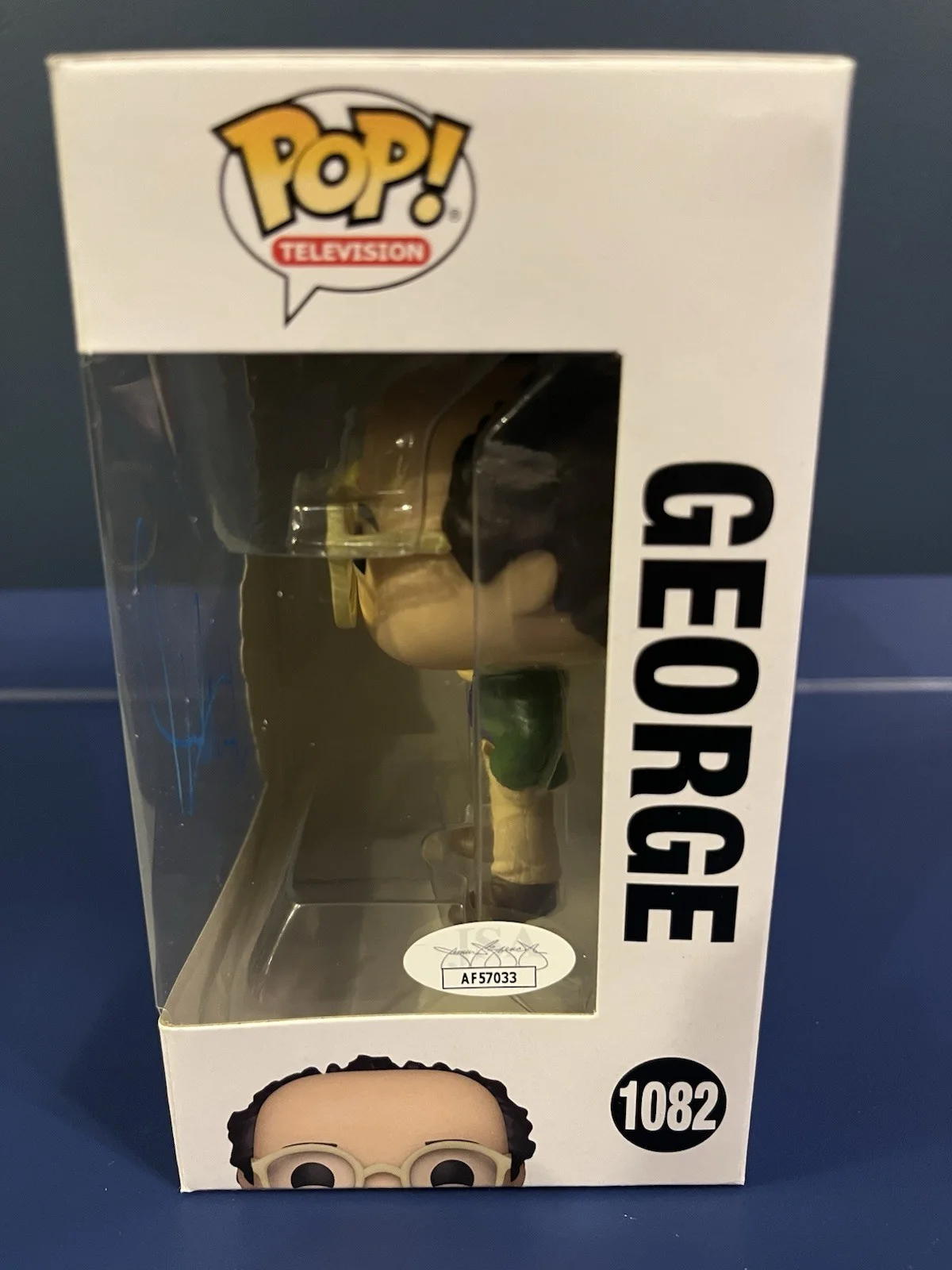 Funko Pop! Seinfeld George Signed JSA Authenticated Autograph Jason Alexander, image 2