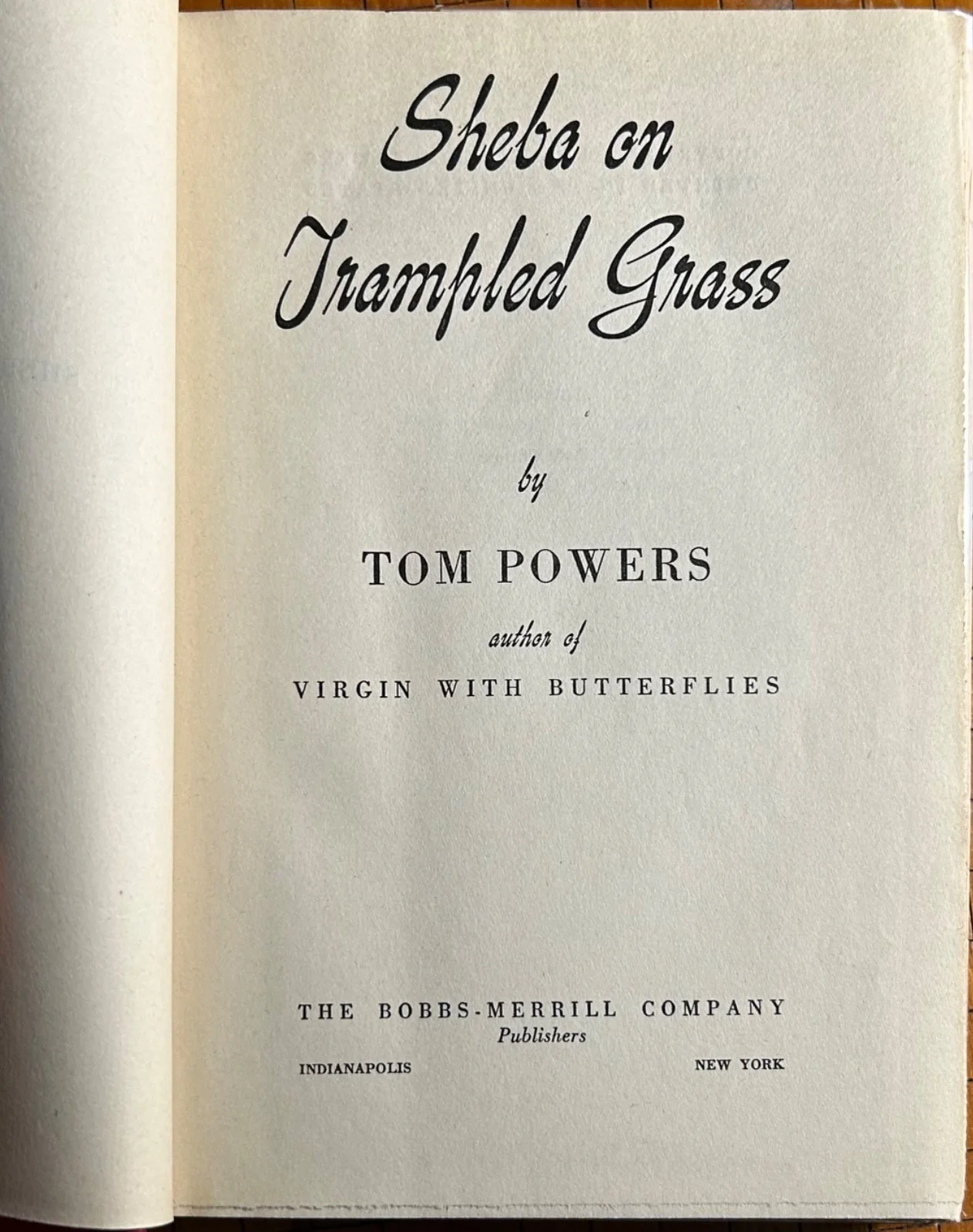 TOM POWERS—SIGNED Sheba on Grass—Winsor McKay Gertie•John Bunny•Doub.Indemnity, image 3
