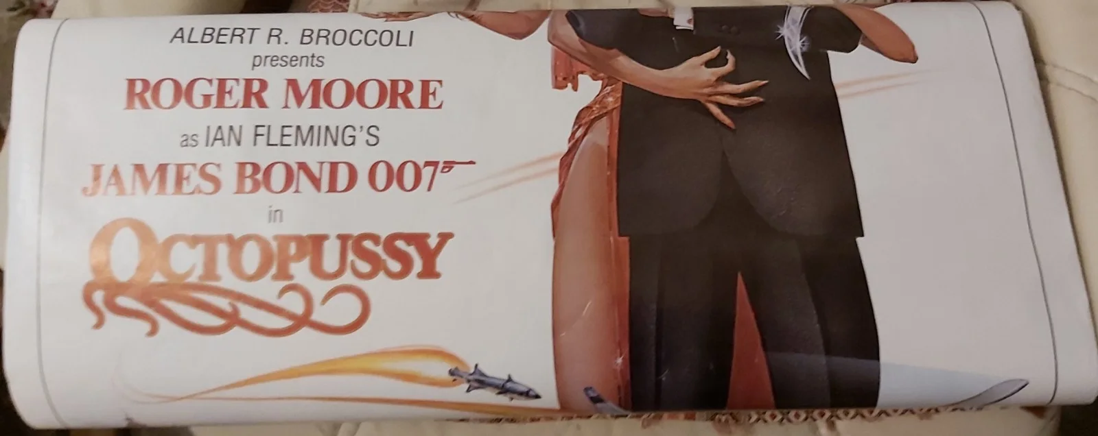 OCTOPUSSY 1983 ORIGINAL USA 1 SHEET POSTER. POSTER 3, изображение 3