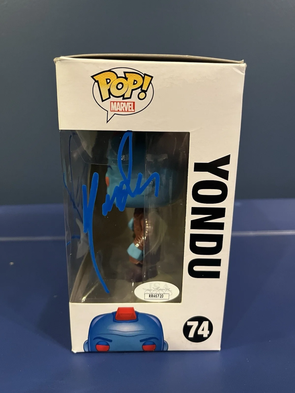 Funko Pop Guardians of the Galaxy Yondu Signed JSA Michael Rooker Autograph, изображение 2
