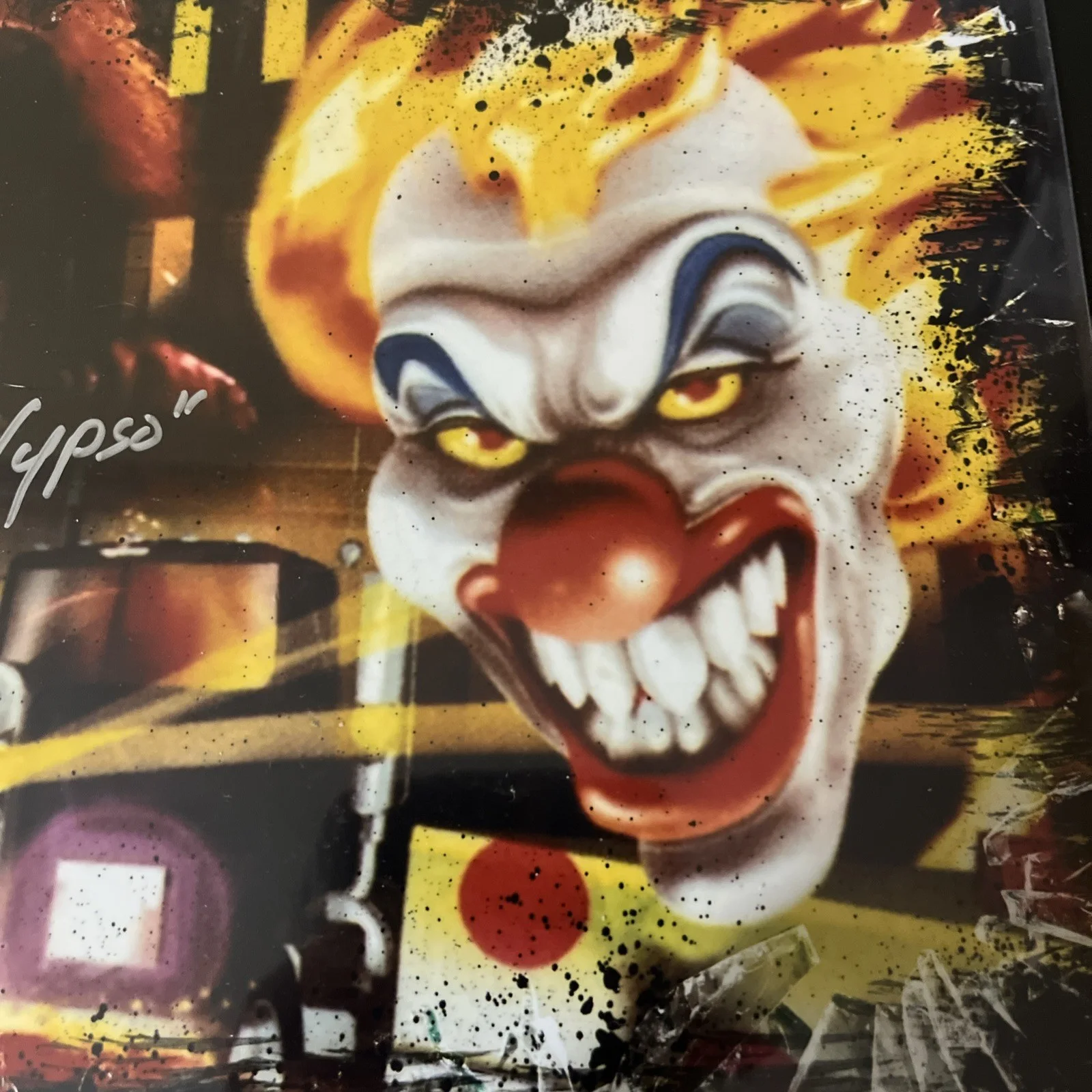 Charles Lance — Charles Lance Autographed 8x10 Photo Twisted Metal Calypso Sweet Tooth Beckett, изображение 5