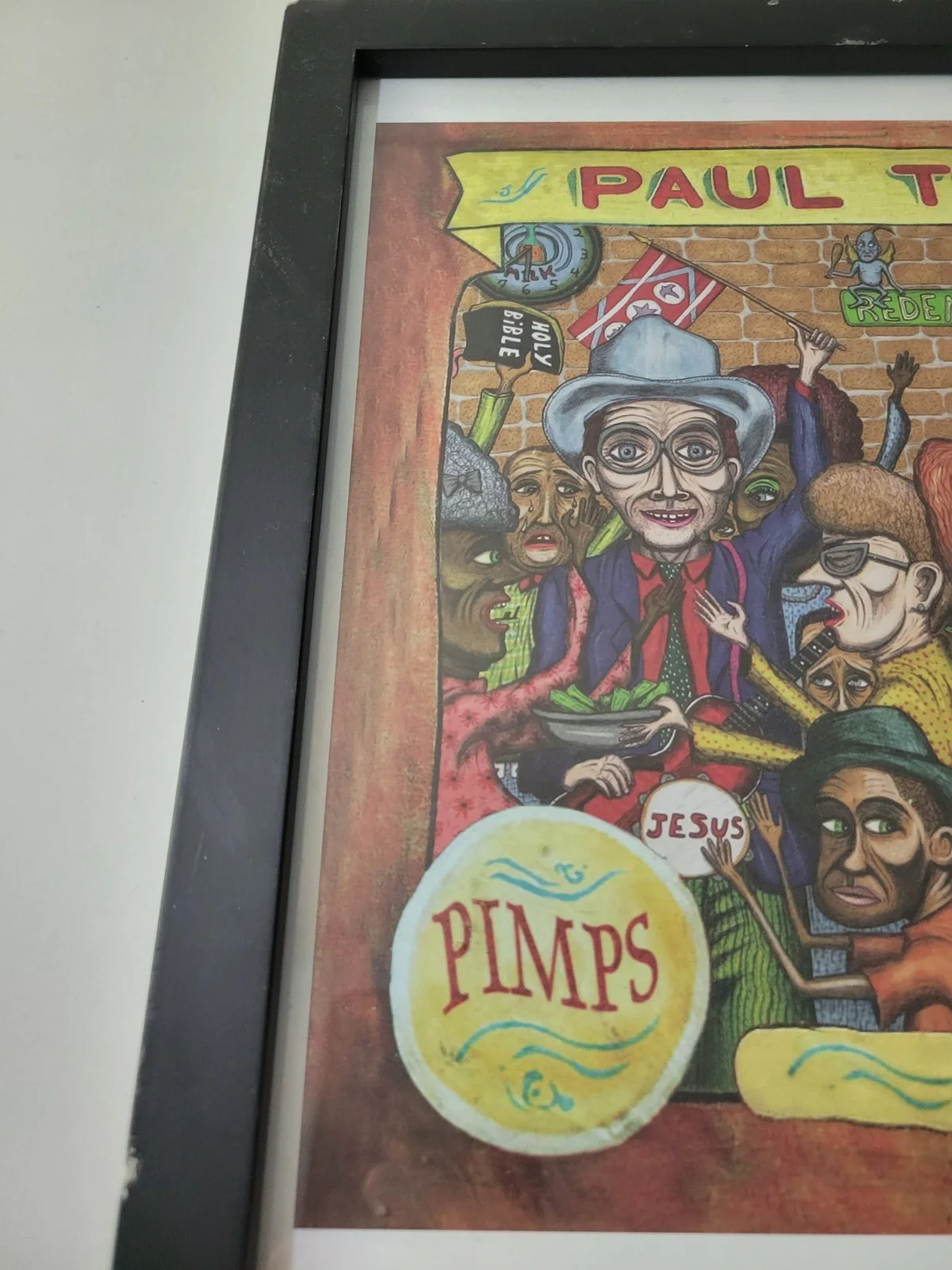 Paul Thorn Pimps And Preachers Signed Print 391 Of 1000, изображение 2