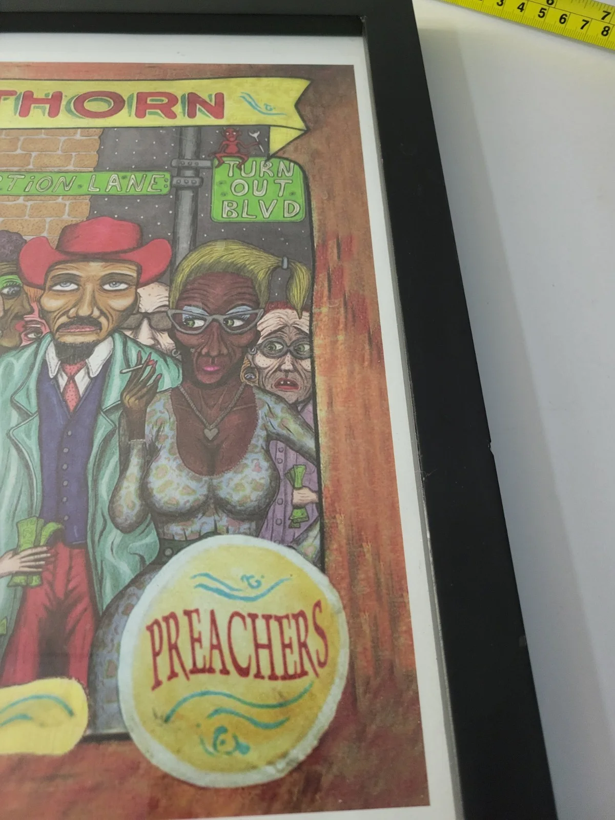 Paul Thorn Pimps And Preachers Signed Print 391 Of 1000, изображение 5