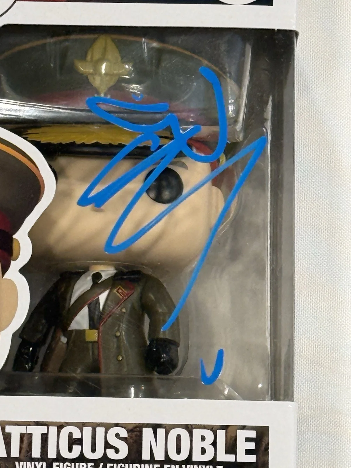 Ed Skrein — Ed Skrein Signed Rebel Moon Atticus Noble Funko Pop! #1538 Beckett COA, изображение 2