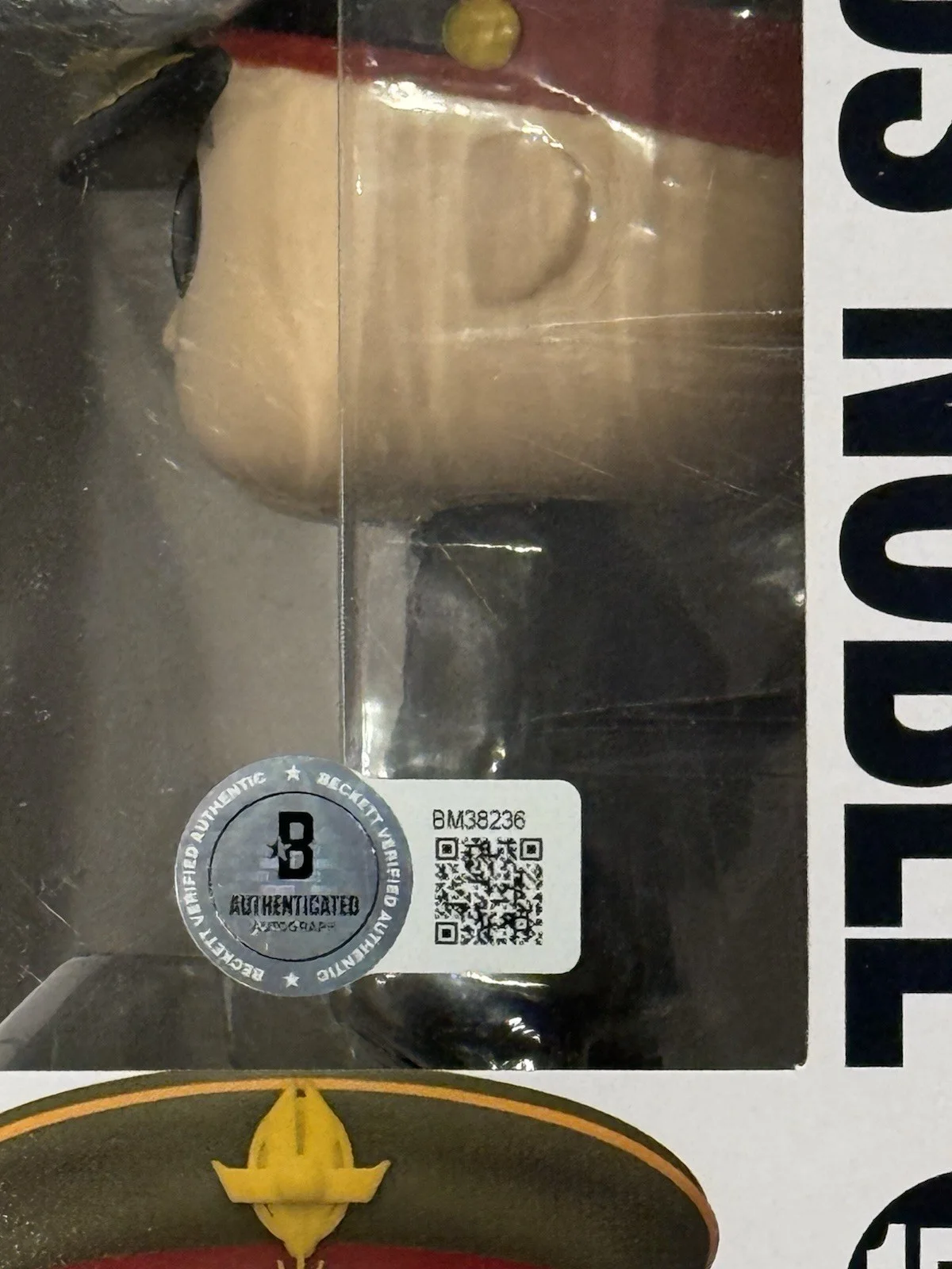 Ed Skrein — Ed Skrein Signed Rebel Moon Atticus Noble Funko Pop! #1538 Beckett COA, изображение 4