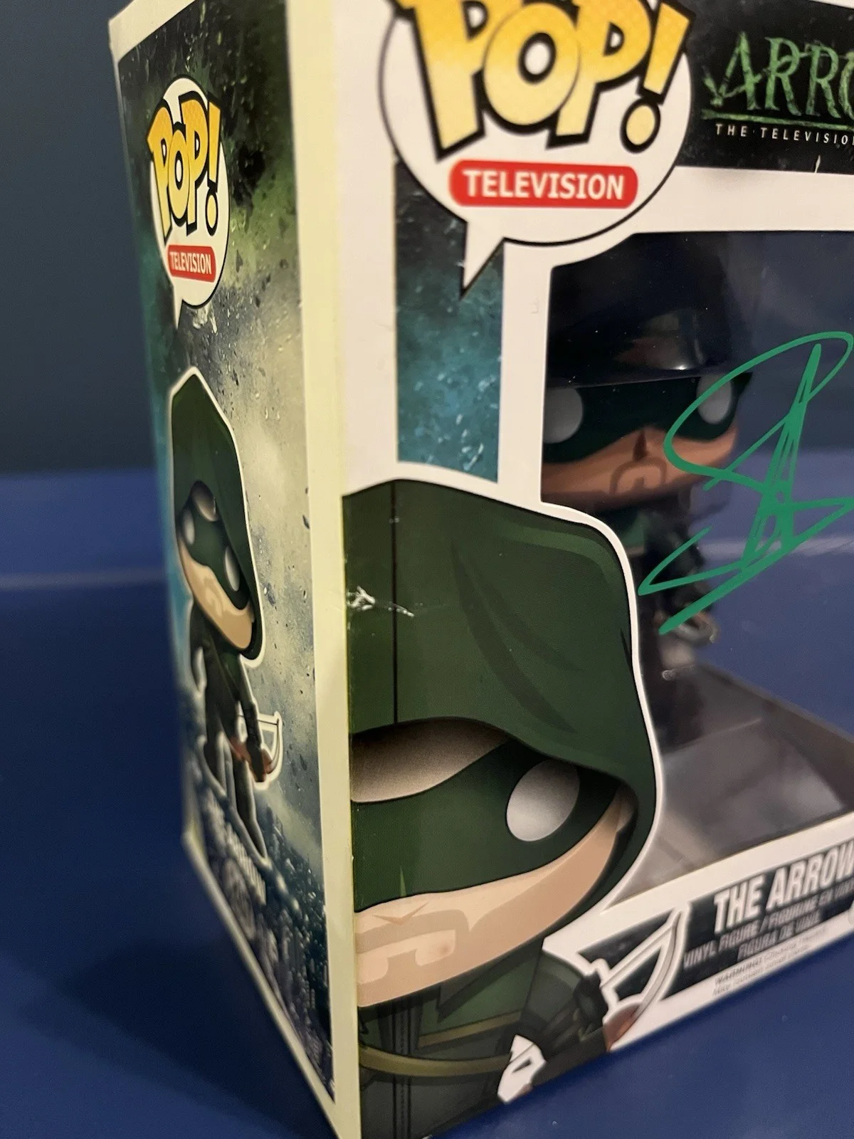 Funko Pop! Figure Arrow Signed Autographed Stephen Amell, image 2