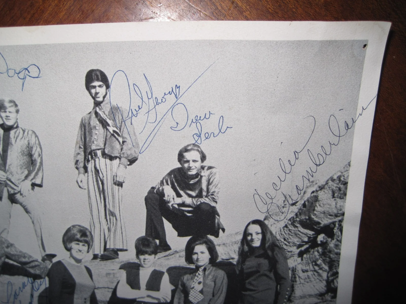 Vintage 1970 The Vandells This Day & Age Band Photo Signed Autographed CA Rock, изображение 4