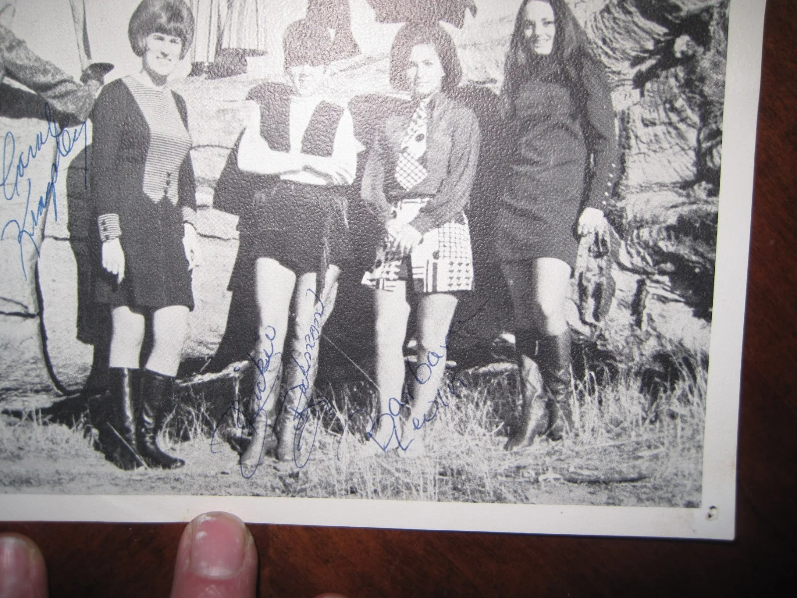 Vintage 1970 The Vandells This Day & Age Band Photo Signed Autographed CA Rock, изображение 5