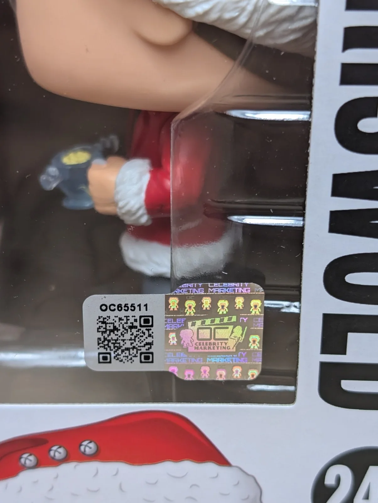 Chevy Chase — Chevy Chase Signed 'Clark Griswold' Funko Pop #242 W Fancy Magnet Hard Protector, изображение 5