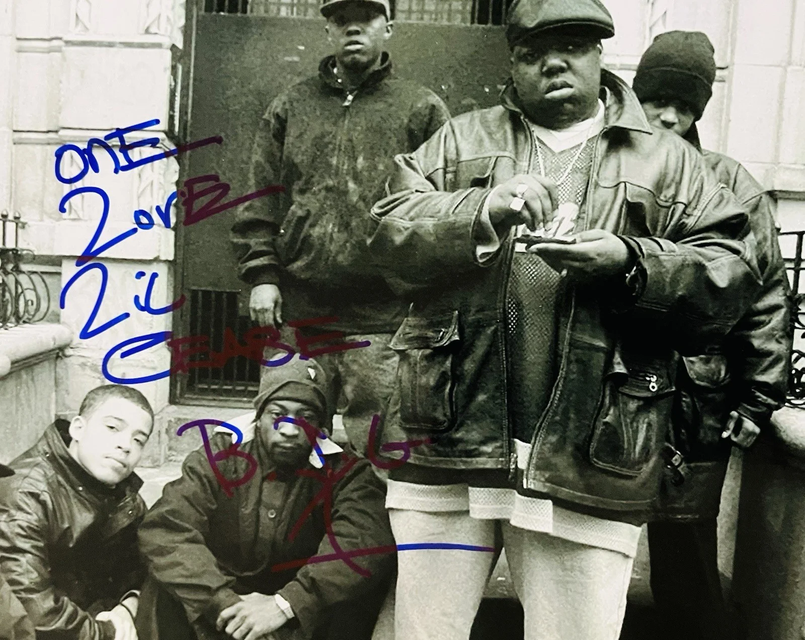 Lil Cease Signed 8x10 Photo Junior Mafia/Notorious Autograph Hip Hop Biggie Rap, изображение 2