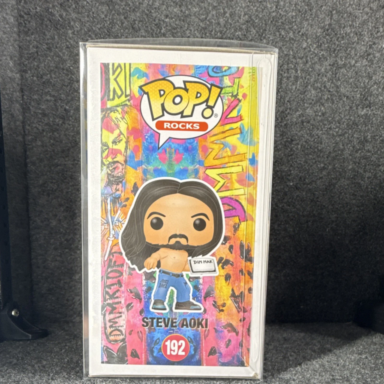 Steve Aoki Signed Funko Pop Rocks #192 PSA Authenticated Autograph DJ EDM, image 4