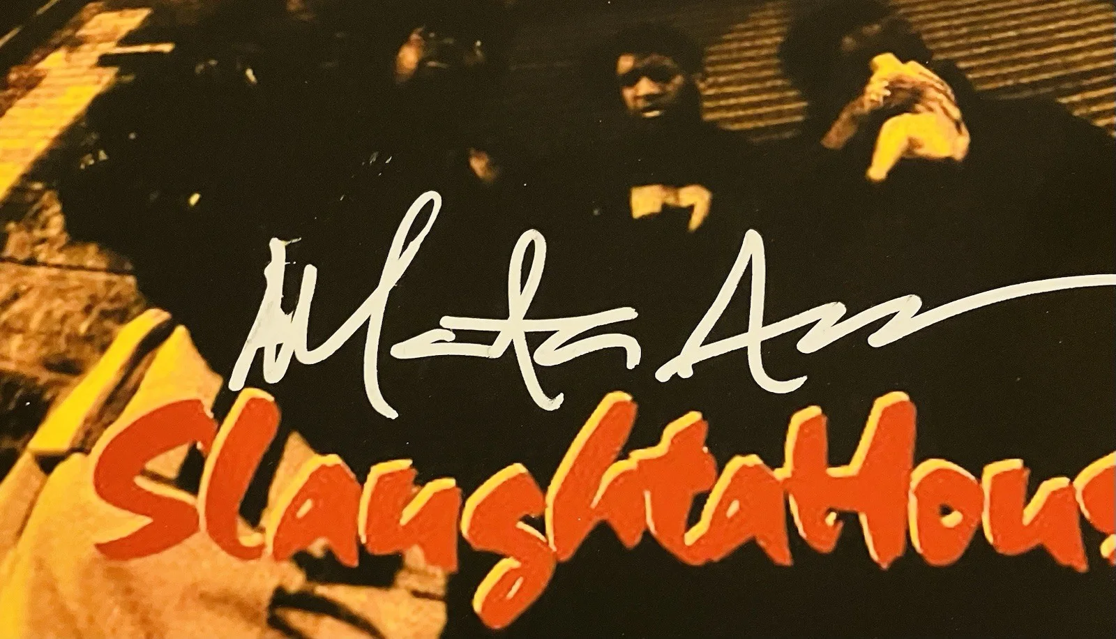 Masta Ace Signed 12x12 SlaughtaHouse Album Flat Photo Autograph Golden Era Rap, изображение 2