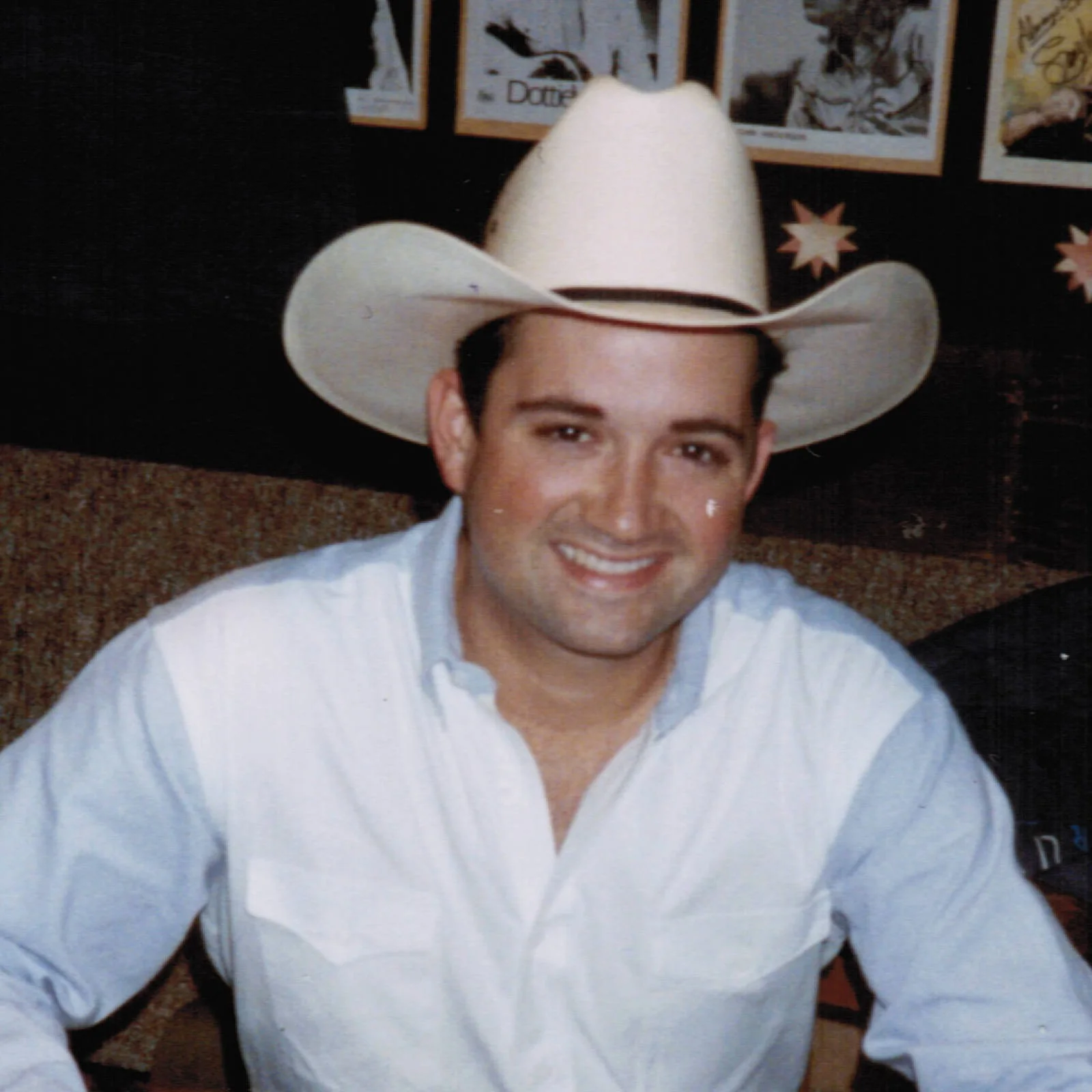 1994 Tracy Byrd Signed Autograph w/ Fan Taken 3.5 x 3.5 OOAK Photo Ticket Stub, image 5