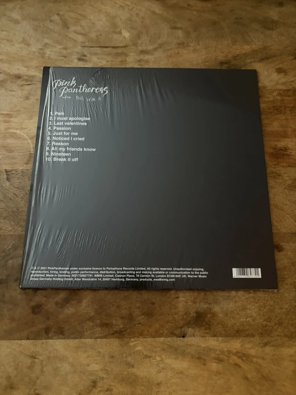 PinkPantheress To Hell With It Signed vinyl Rough trade, image 2