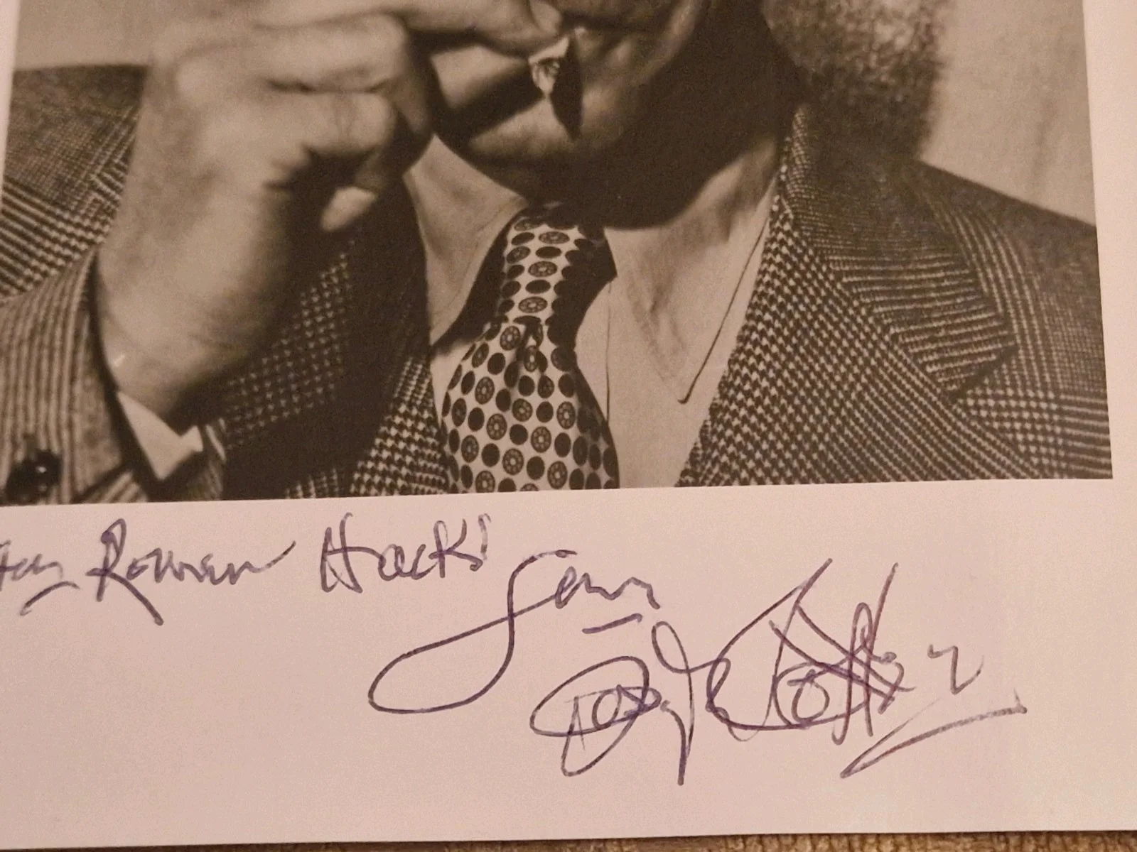 Joseph Cotton - 'Citizen Kane' & 'The Third Man' signed photo 6x4" AFTAL COA, image 2