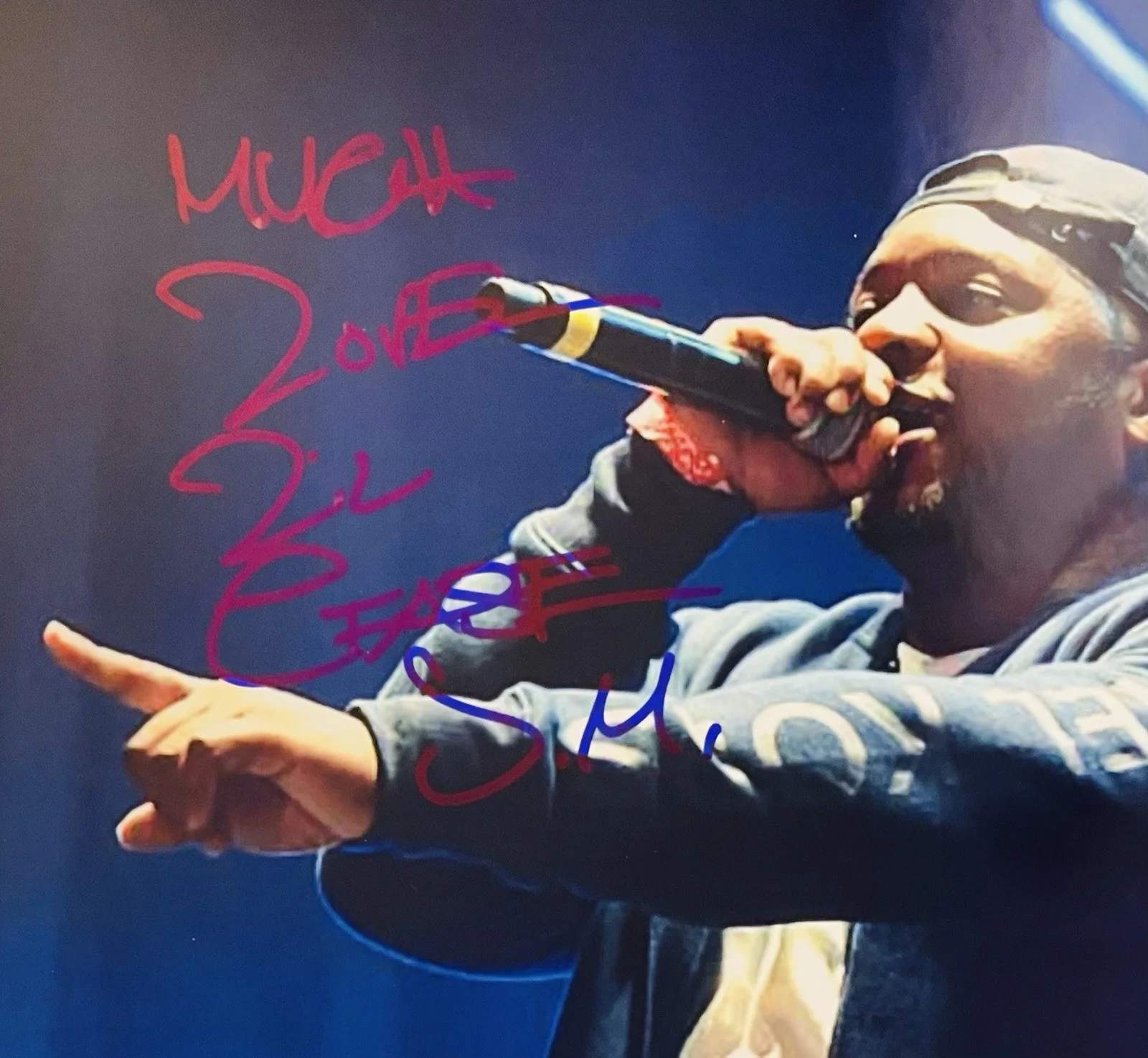 Lil Cease Signed 8x10 Photo Junior Mafia/Notortious BIG Autograph Hip Hop Rap, image 2