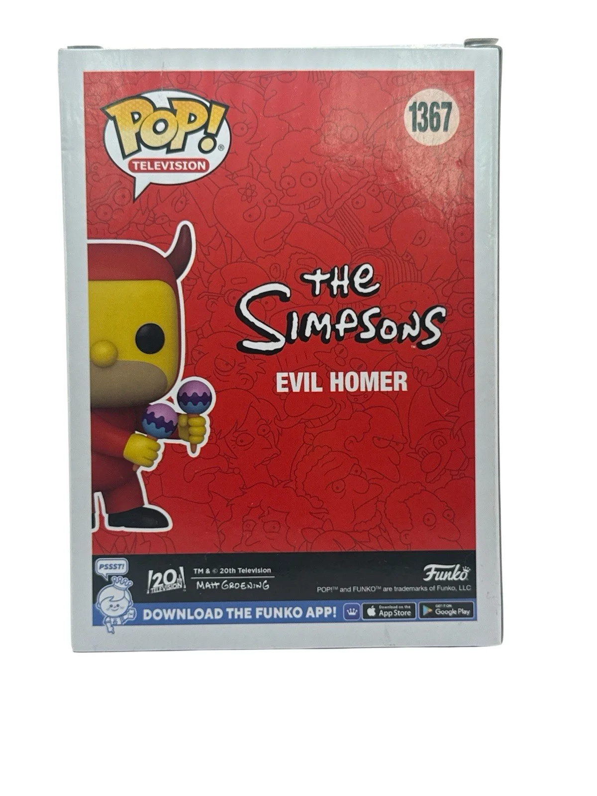Matt Groening — Matt Groening Autograph Signed & Bart Simpson Sketch Evil Homer Funko Pop PSA, изображение 2