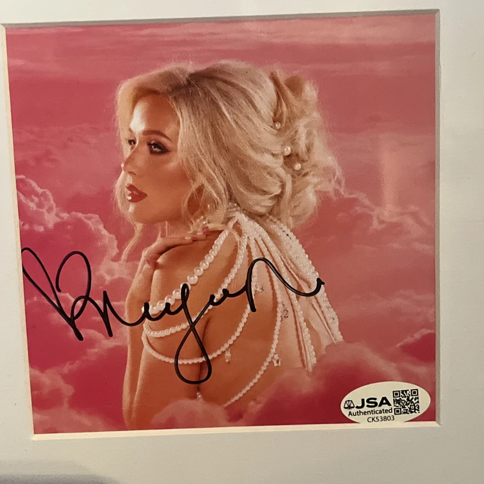 Megan Moroney — Megan Moroney Autographed Signed Framed CD DISPLAY Cloud 9 JSA COUNTRY STAR, image 4