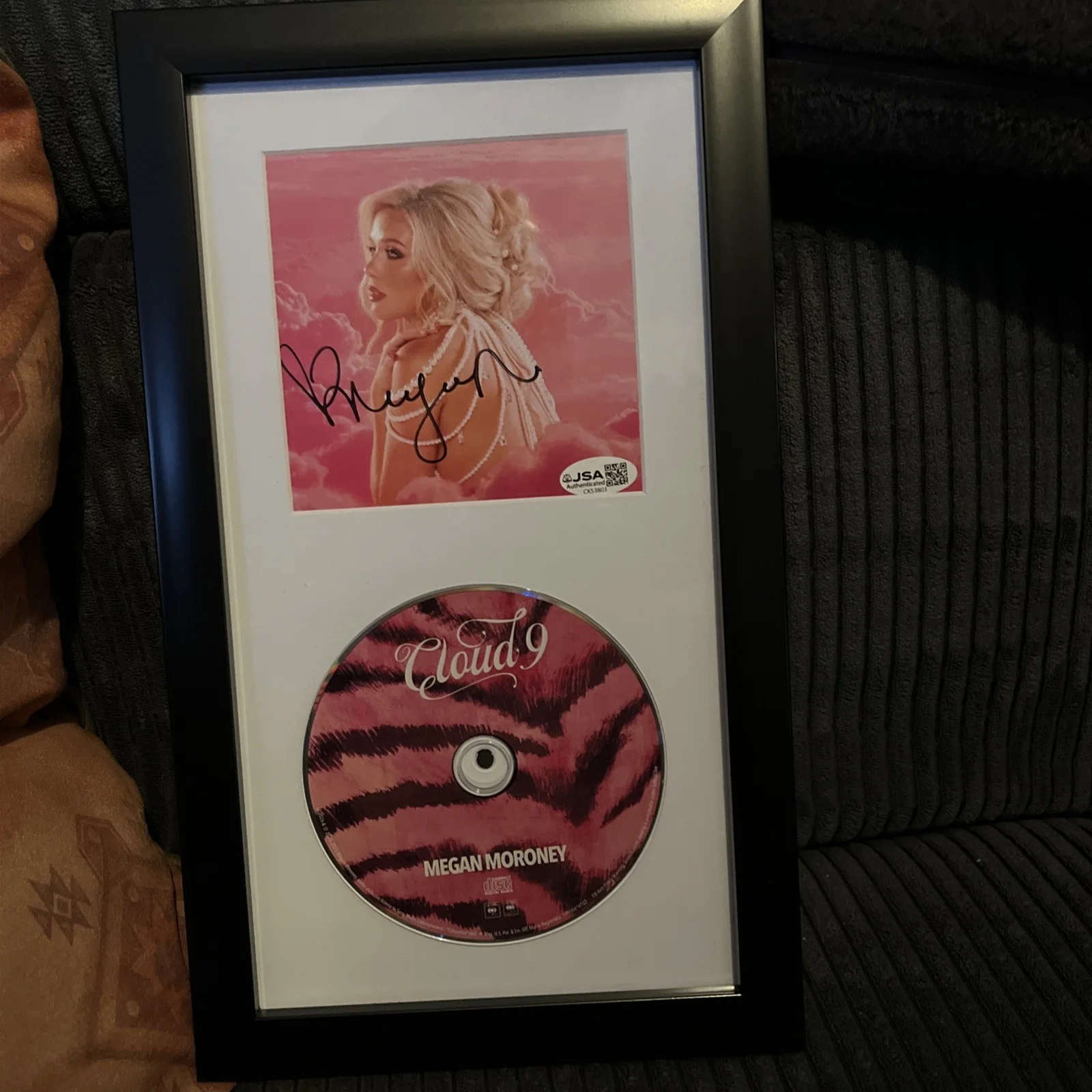 Megan Moroney — Megan Moroney Autographed Signed Framed CD DISPLAY Cloud 9 JSA COUNTRY STAR, image 5