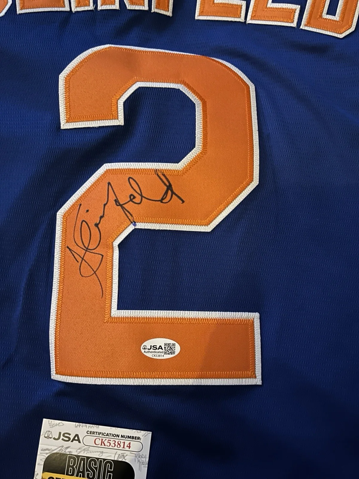 Jerry Seinfeld — Jerry Seinfeld Hand Signed AUTO Jersey JSA CERTIFIED SEINFELD COMEDIAN LEGEND, image 3
