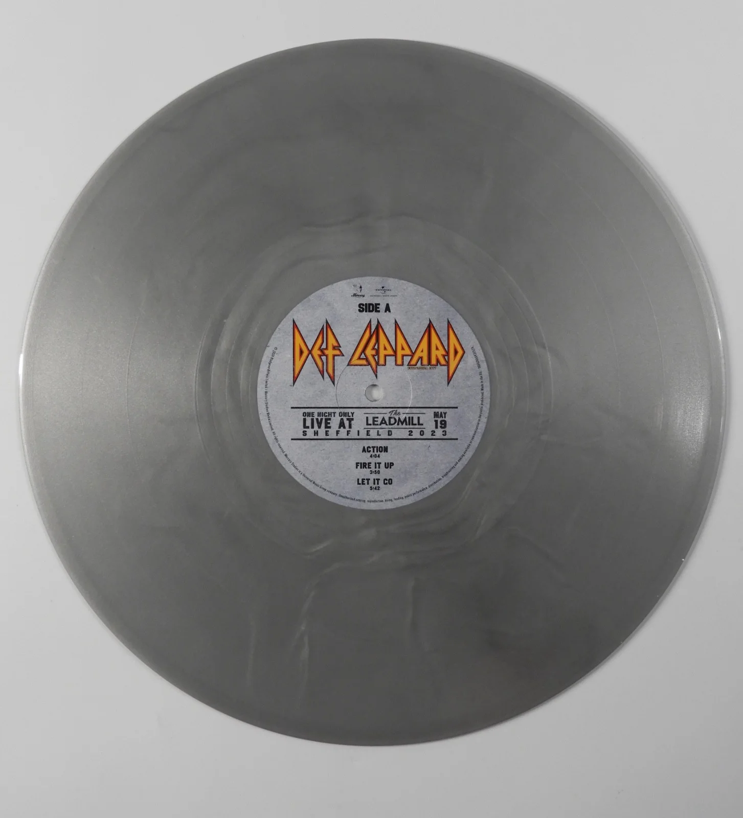 Def Leppard Signed JSA COA Signed Autograph Record Vinyl Album Live at Sheffield, image 4