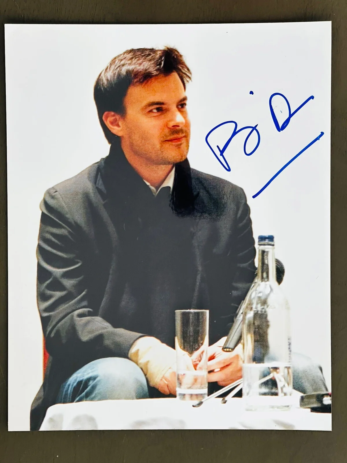 Francois Ozon — Francois Ozon Signed 8x10 photo In Person. Director, Writer Swimming Pool