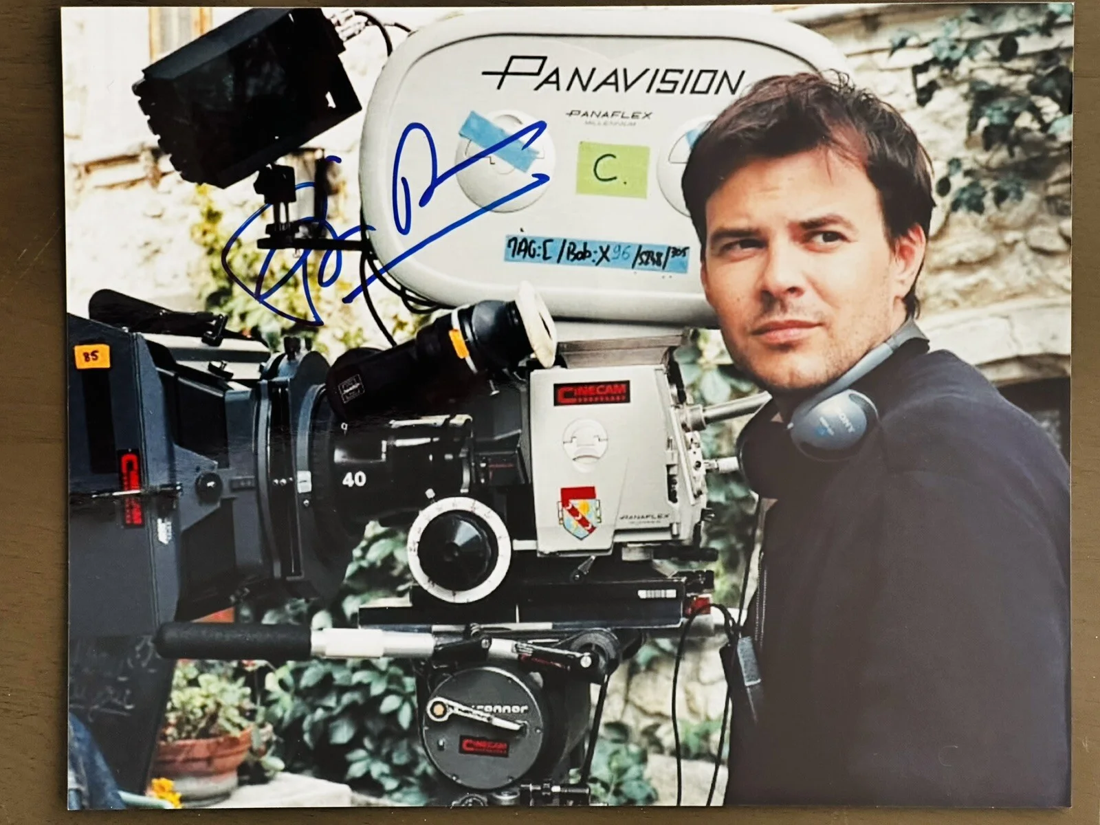 Francois Ozon — Francois Ozon Signed 8x10 photo In Person. Director, Writer Swimming Pool