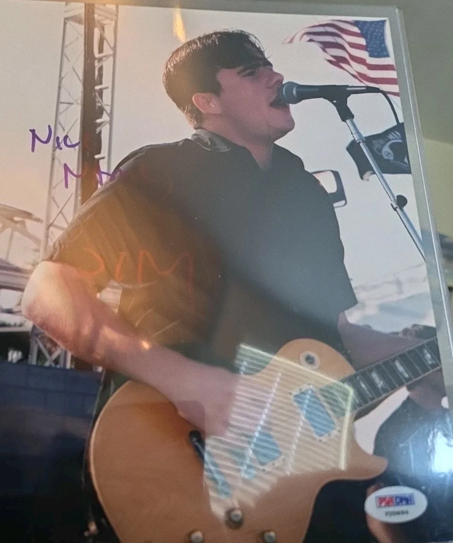 Jimmy Eat World Jim Adkins Signed 8x10 Photo PSA CERT Blue Pen. Bleed American!, изображение 2