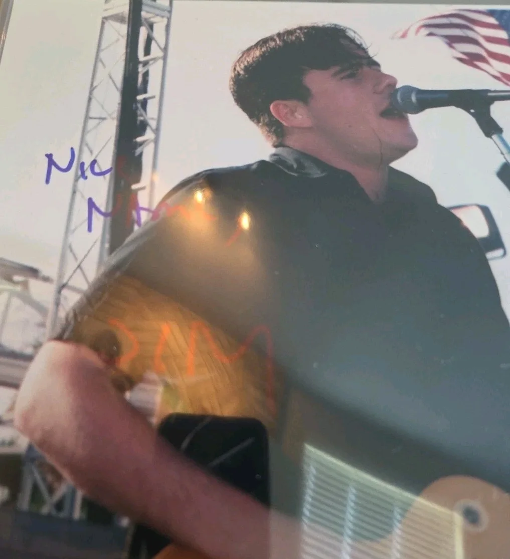 Jimmy Eat World Jim Adkins Signed 8x10 Photo PSA CERT Blue Pen. Bleed American!, изображение 3