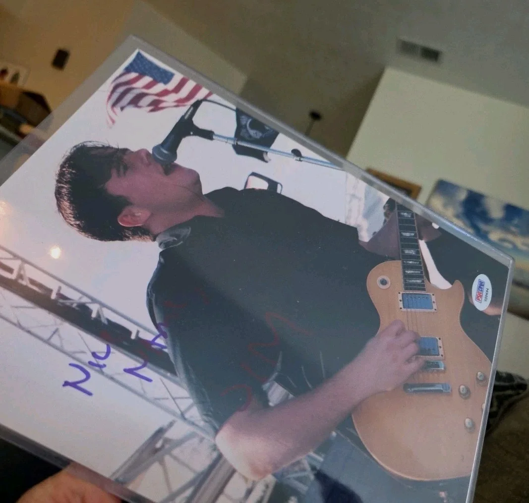 Jimmy Eat World Jim Adkins Signed 8x10 Photo PSA CERT Blue Pen. Bleed American!, изображение 4
