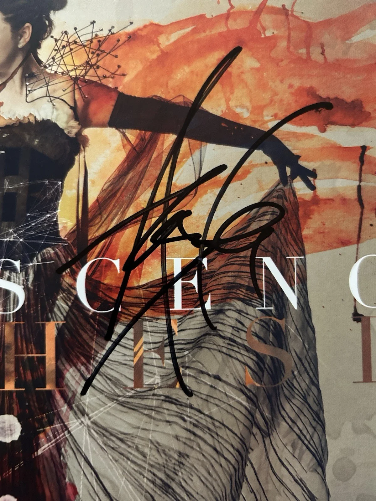 AMY LEE SIGNED EVANESCENCE SYNTHESIS VINYL LP RARE - BECKETT COA, изображение 3