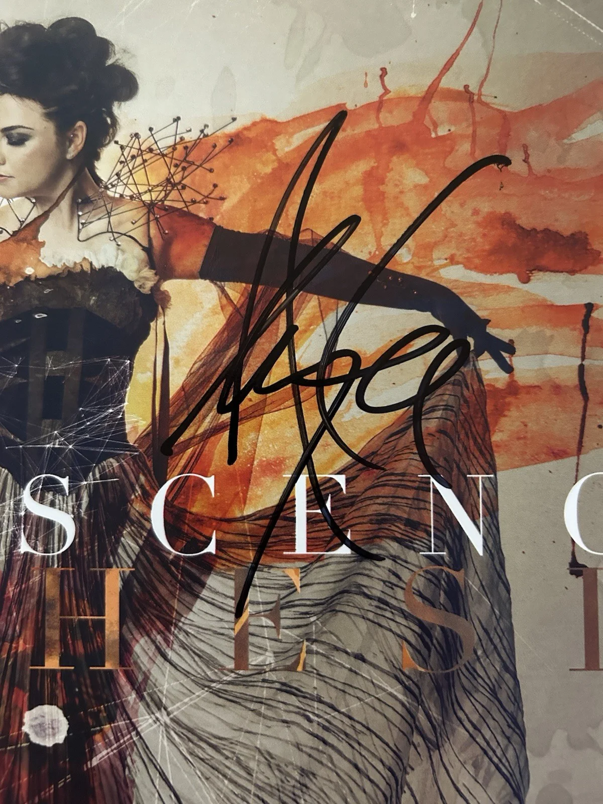 AMY LEE SIGNED EVANESCENCE SYNTHESIS VINYL LP RARE - BECKETT COA, изображение 3