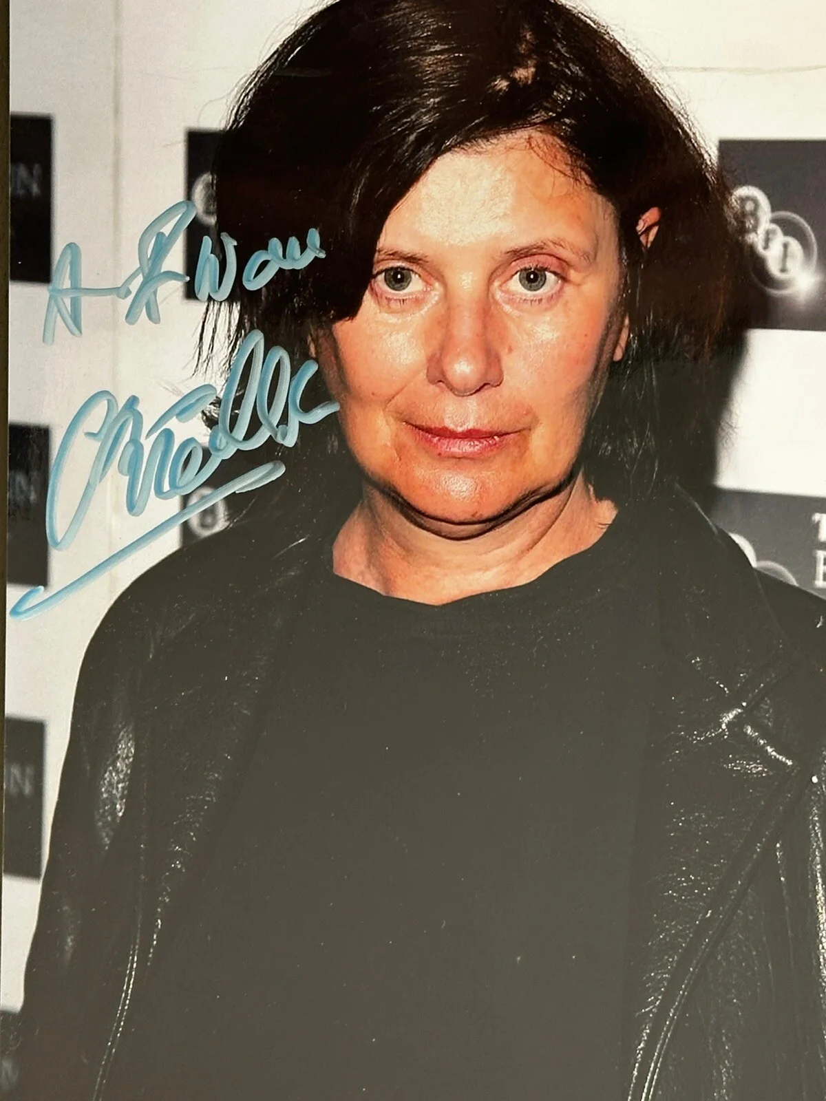 Catherine Breillat — Catherine Breillat signed 8x10 Photo In Person. French Director, Writer, изображение 2