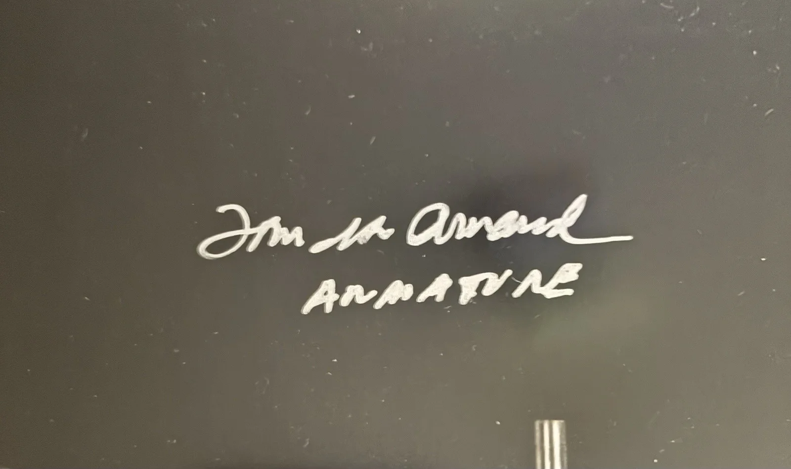 Tom St. Amand Armature Designer Of SWROTJ 11x14 Auto Photo. Rare 🔥🔥🔥🔥🔥🔥, изображение 3